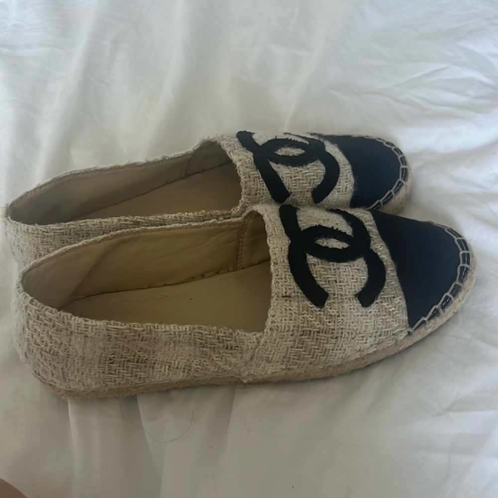Chanel Tweed espadrilles